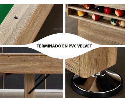 Mesa de Billar CONTENDER - plegable de 8ft (2.44 x 1.37) - Color Velvet Mesa de Billar CONTENDER - plegable de 8ft (2.44 x 1.37) - Color Velvet